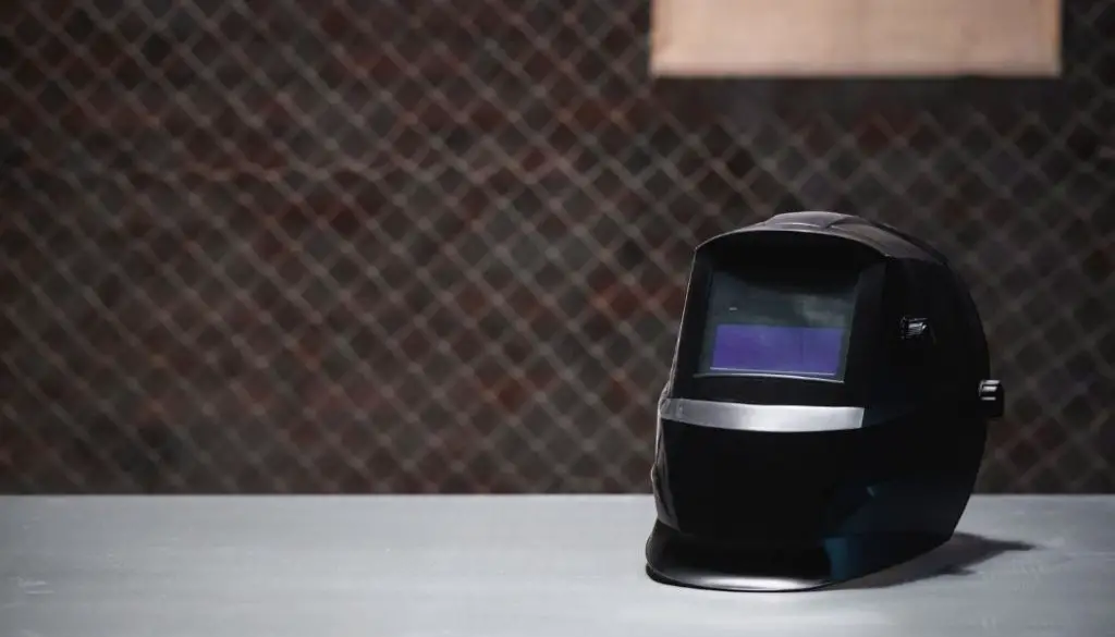 test an auto darkening welding helmet