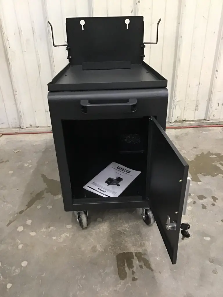 Klutch Welding Cabinet Open