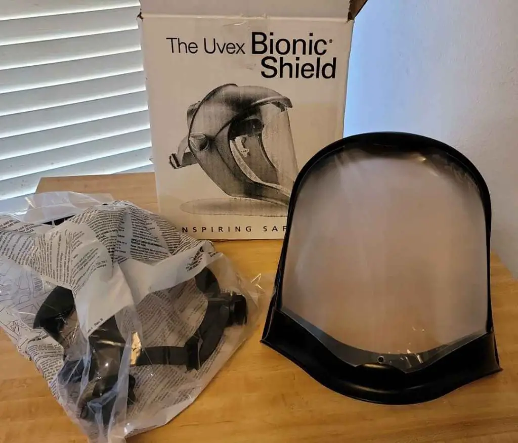Uvex Bionic Face Shield Unboxing