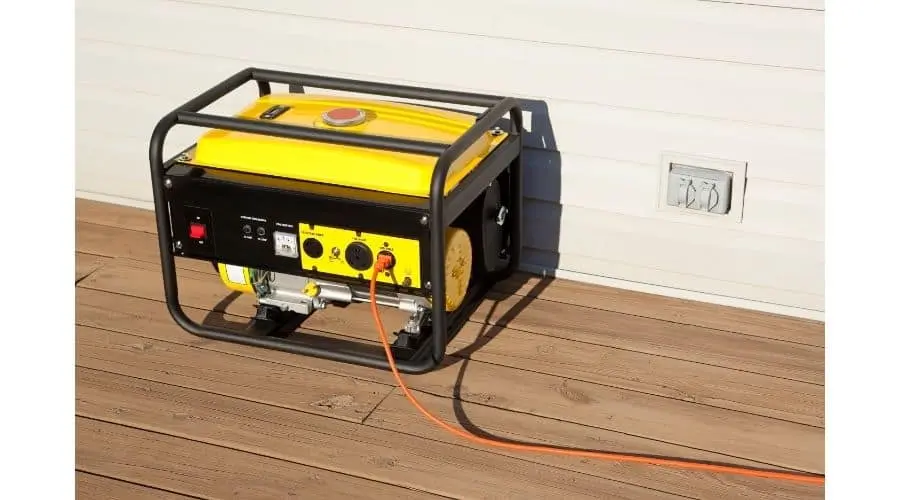 run a welder off a generator