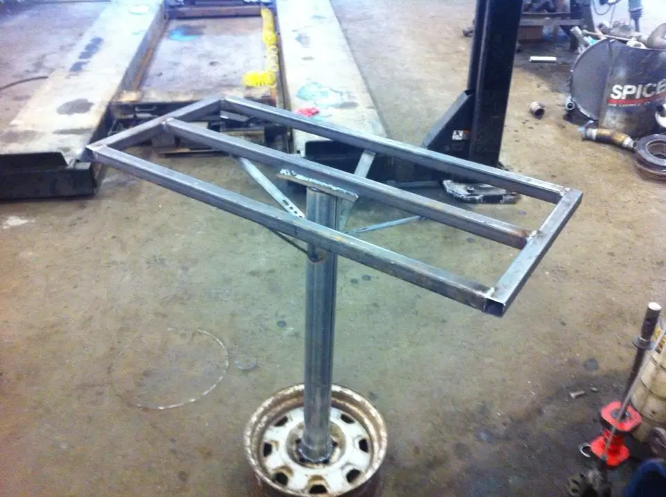 welding project - table