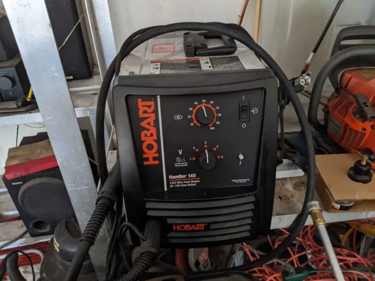 hobart handler 140 welder simple control interface