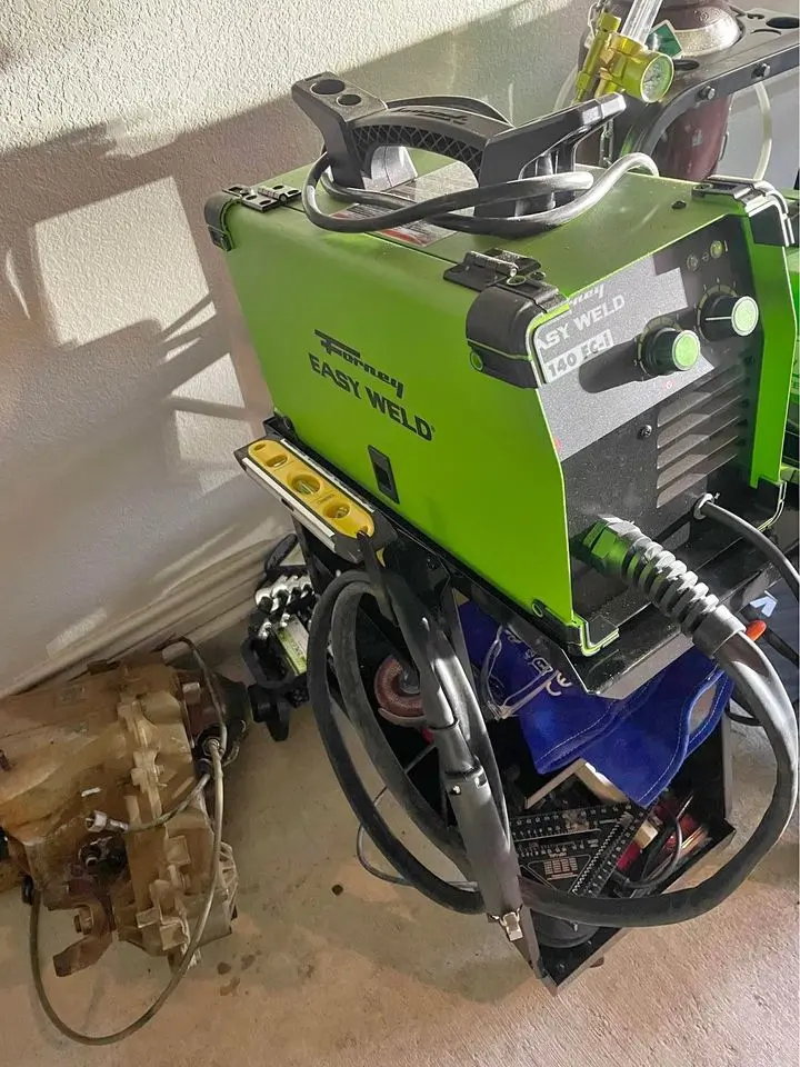 Forney Easy Weld 140 MP Welder side view